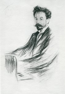Alexandre Nikolaïevitch Scriabine, 1909 - Leonid Osipovic Pasternak